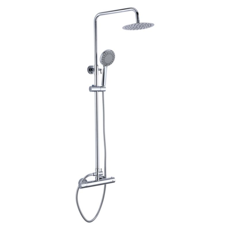 Kolumna Orinoco Riva z baterią termostatyczną śr. 25 cm chrom