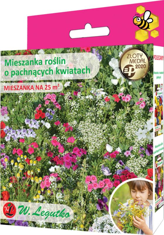 Mieszanka roślin o pachnących kwiatach