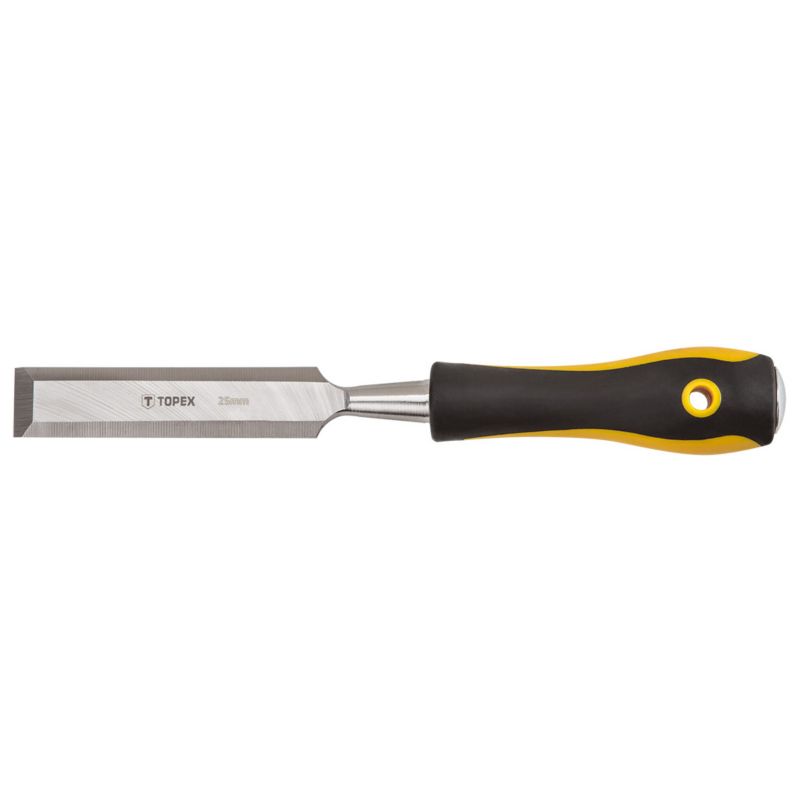 Dłuto TOPEX 25 mm, dwumateriałowy uchwyt, CrV 1 szt
