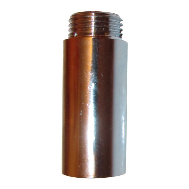Przedłużka chrom gwint wewnętrzny / zewnętrzny 1/2" 60 mm
