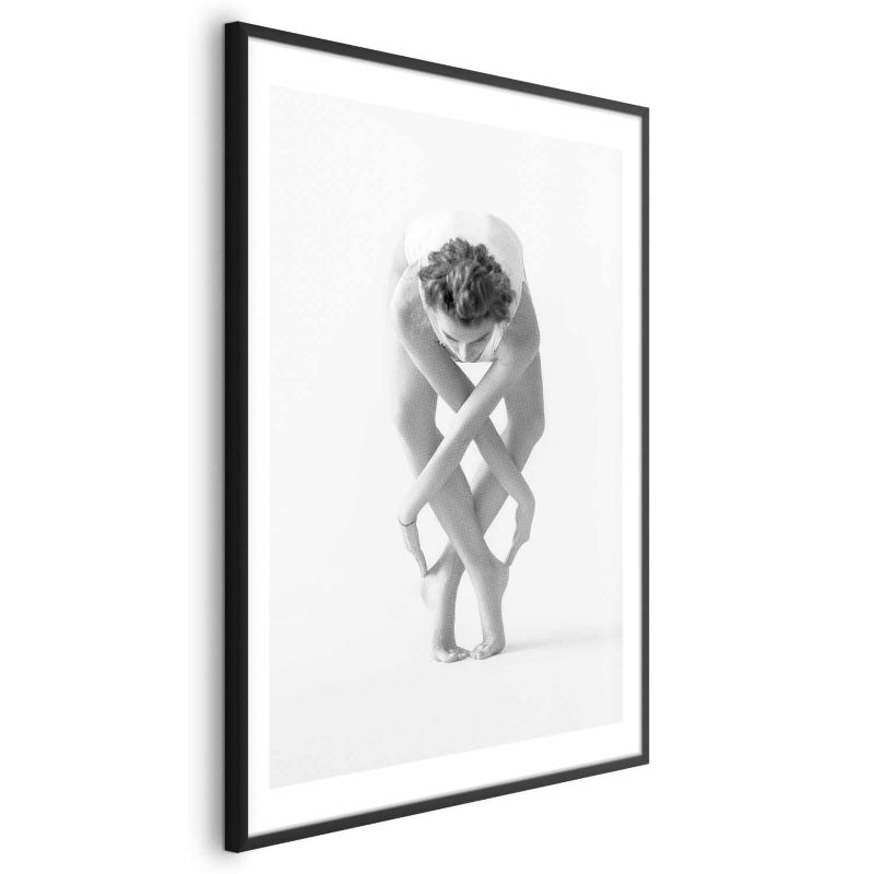 Plakat Artgeist Balet 21x30 cm z ramą czarną 1 szt
