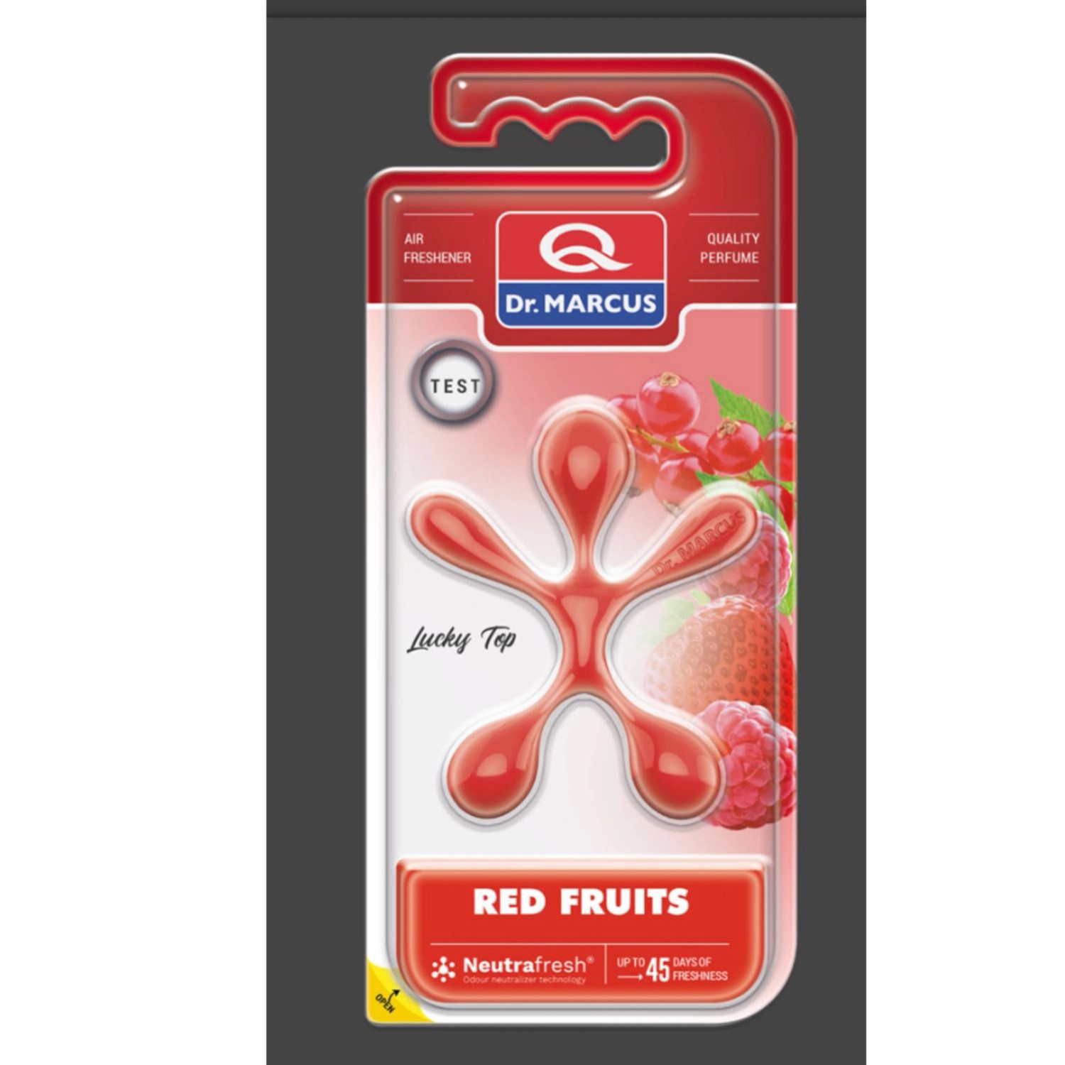 Dr. Marcus Zapach samochodowy Lucky Top Red Fruits