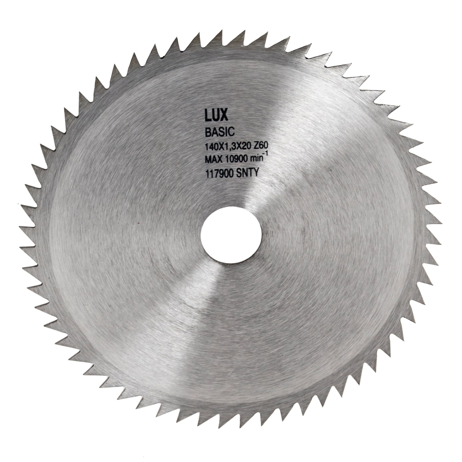 LUX Tarcza zębata śr. 140 mm x 20 mm 60 zębów