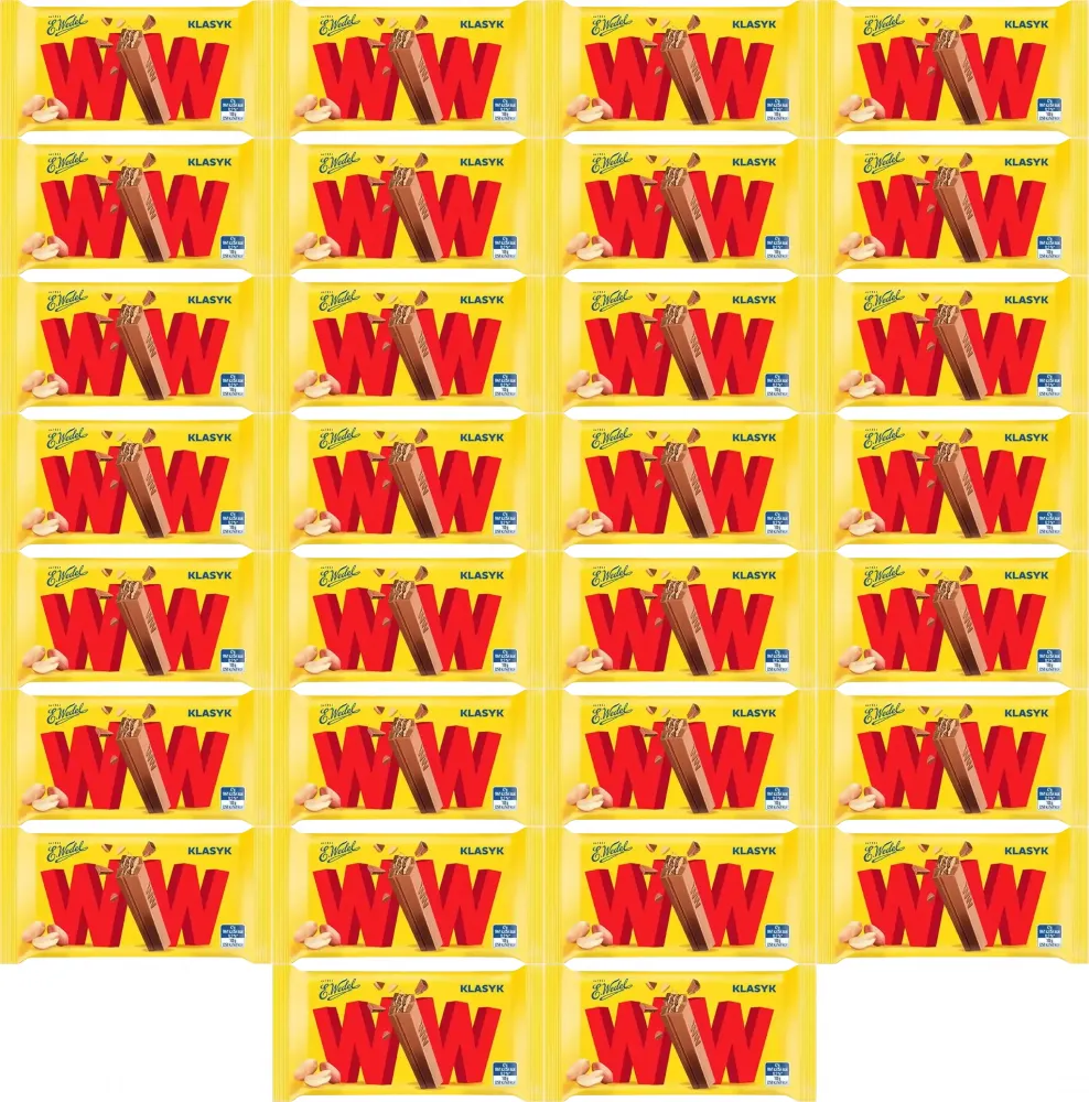 48x Wedel Baton WW, orzechowy w czekoladzie, 47g