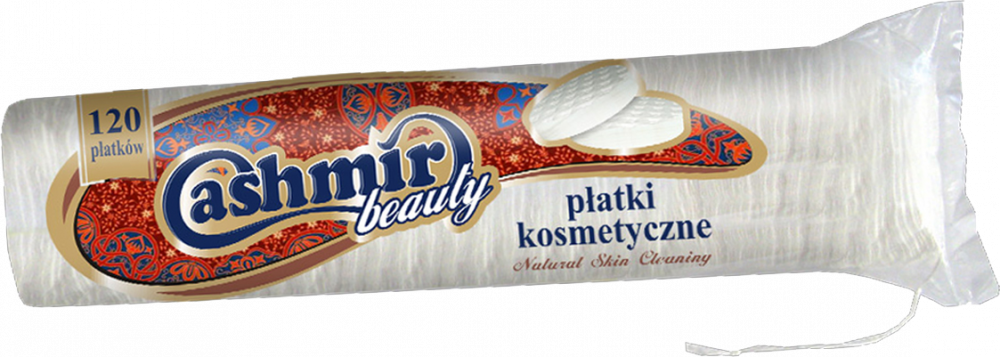 Płatki kosmetyczne Cashmir, 120 sztuk
