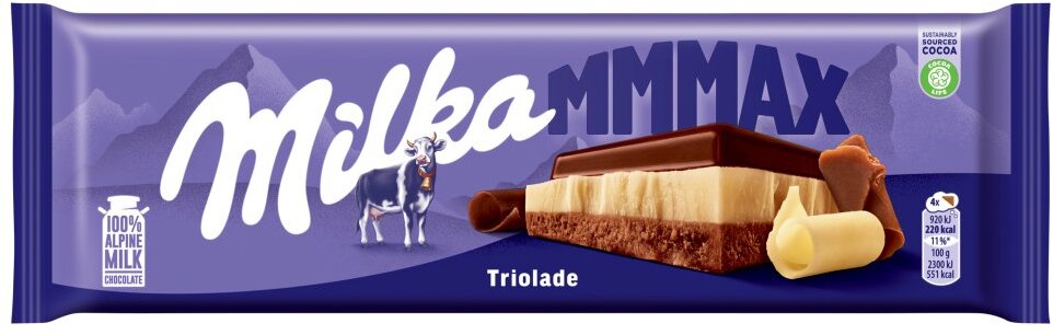 Czekolada Milka, Mmmax Triolade, 280g