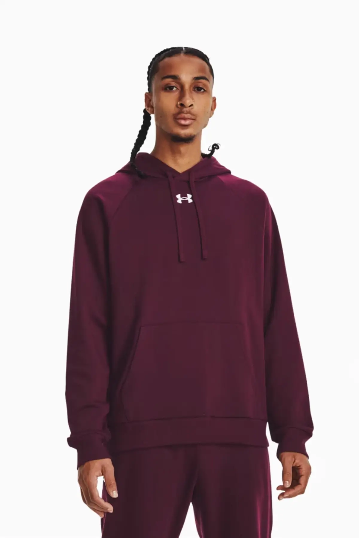 Bluza z kapturem Under Armour Rival Fleece - Niebieski