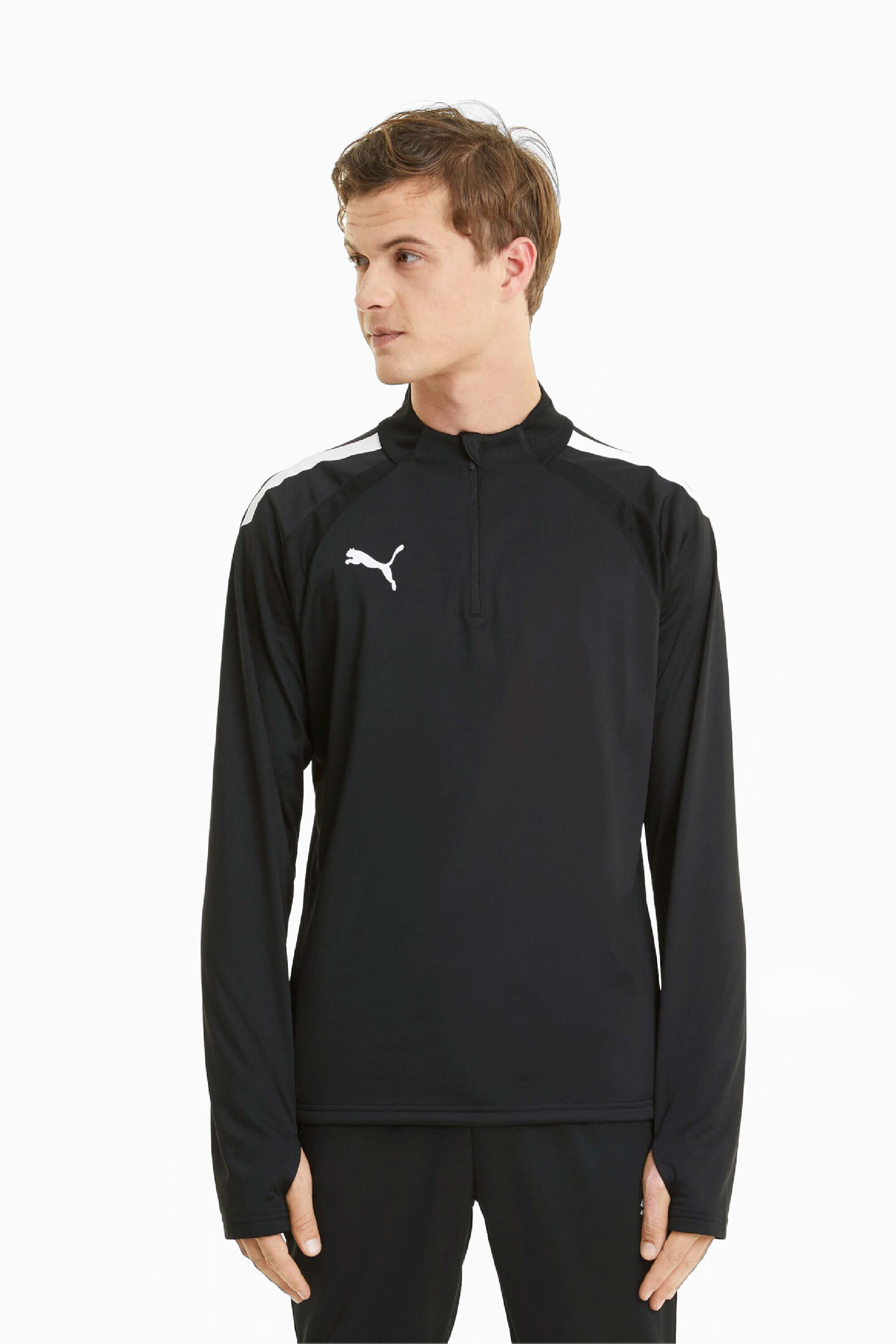 Bluza Puma teamLIGA 1/4 Zip Top - Czarny