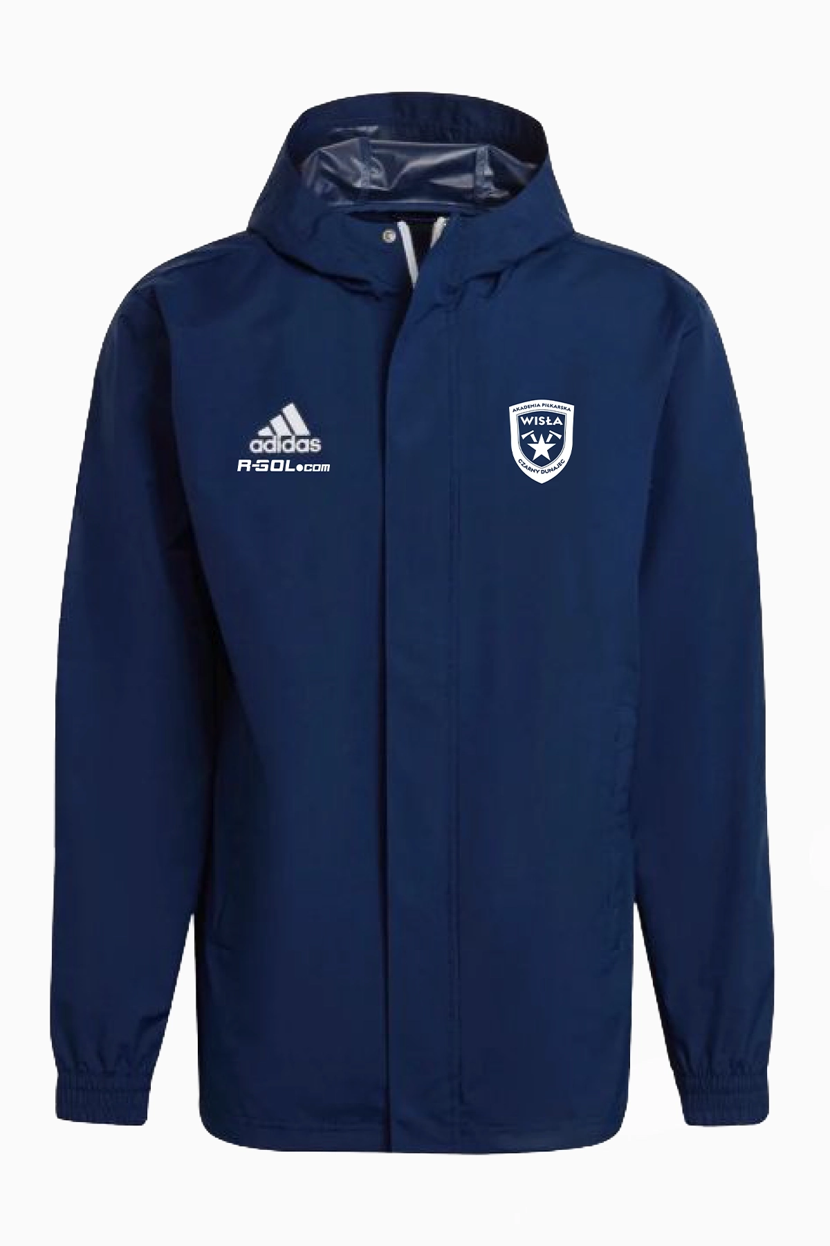 Kurtka adidas AP Wisła Czarny Dunajec 25/26 All-Weather Junior - Granatowy