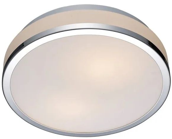 Italux Camry plafon 1x60 W biały-chrom 5007-S