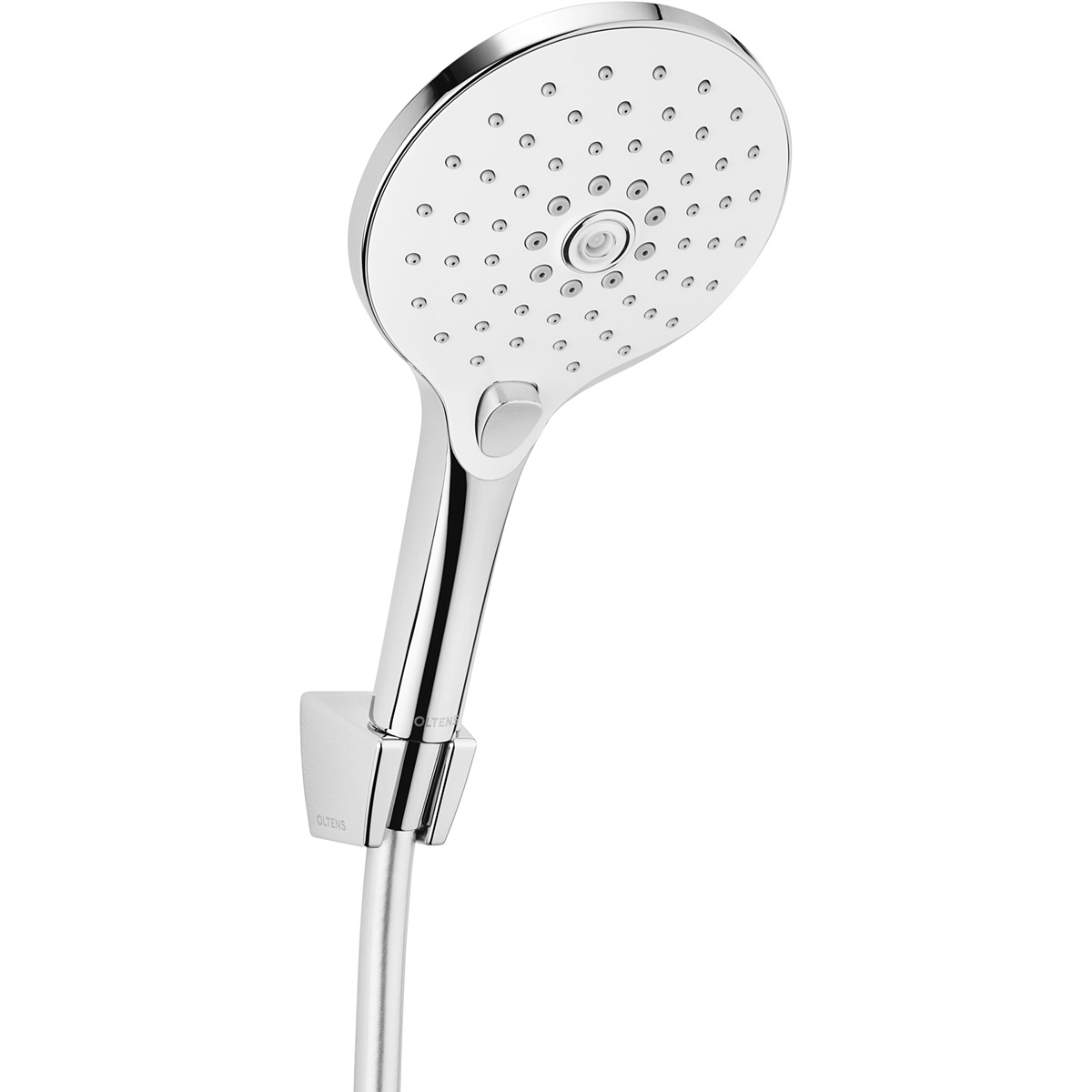 Oltens Saxan EasyClick Gide zestaw prysznicowy chrom/biały 36006110 - Wysyłka w 24h