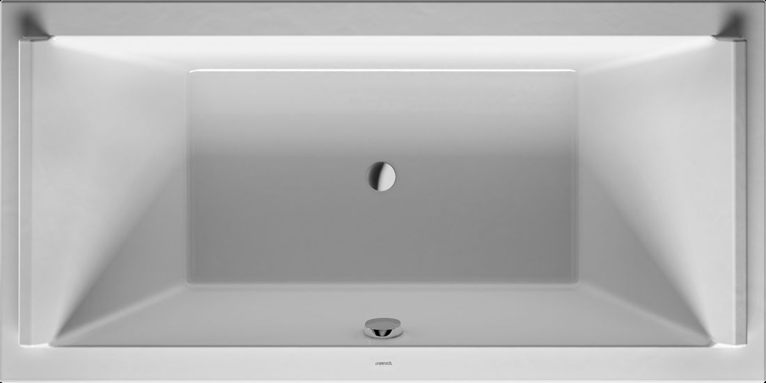 Duravit Starck wanna prostokątna 180x90 cm biała 700339000000000