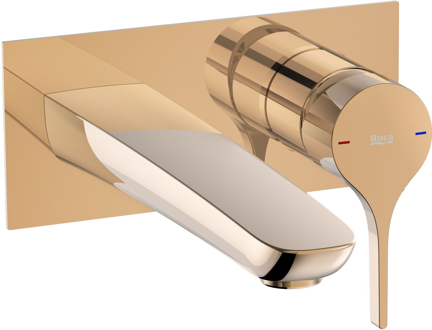 Roca Insignia Rose Gold bateria umywalkowa podtynkowa A5A353ARG0