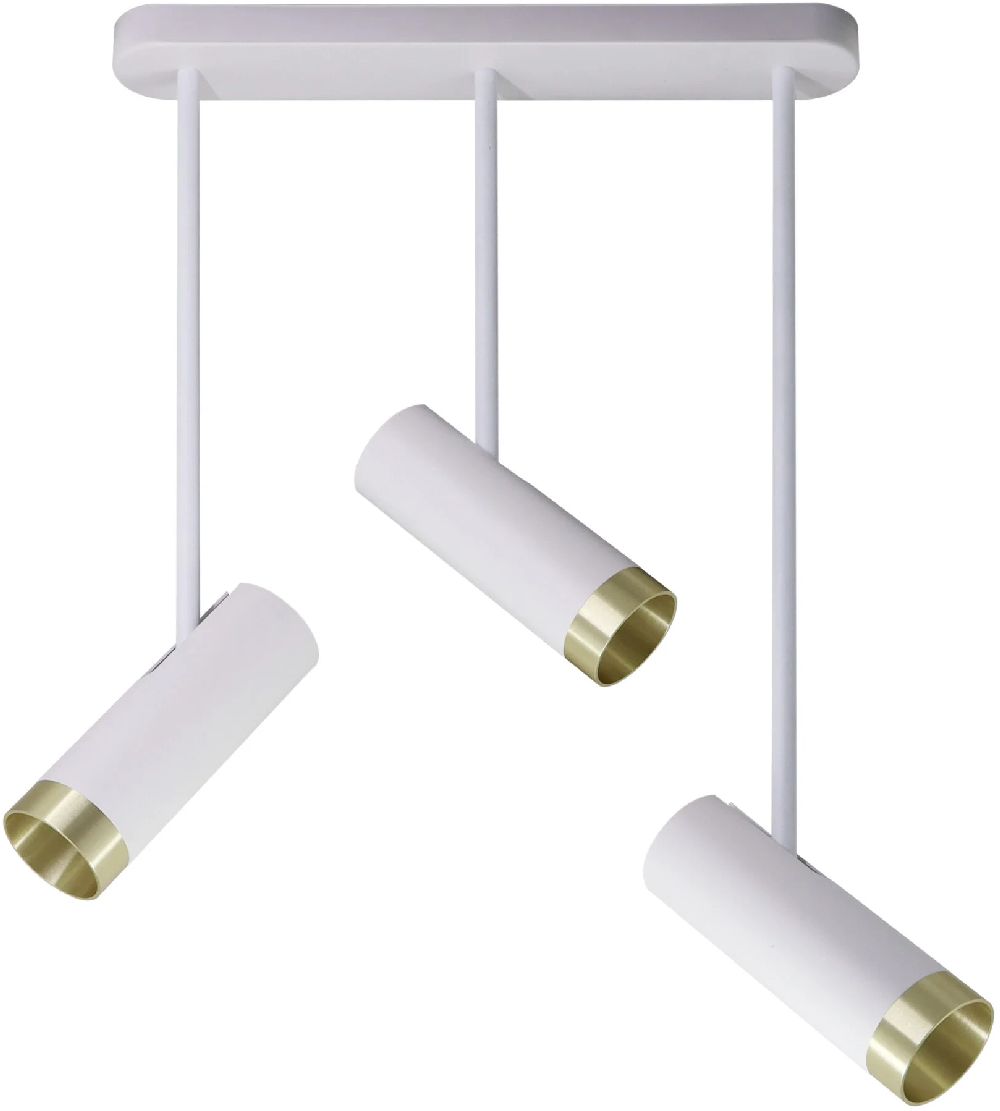 Goldlux Porto lampa podsufitowa 3x10 W biała 326065
