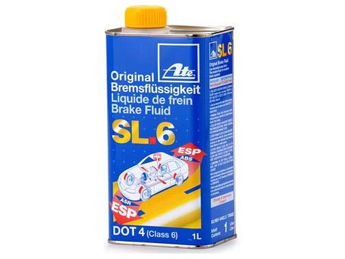 ATE SL6 DOT4 PŁYN HAMULCOWY ESP ASR ABS 1L - Petrostar