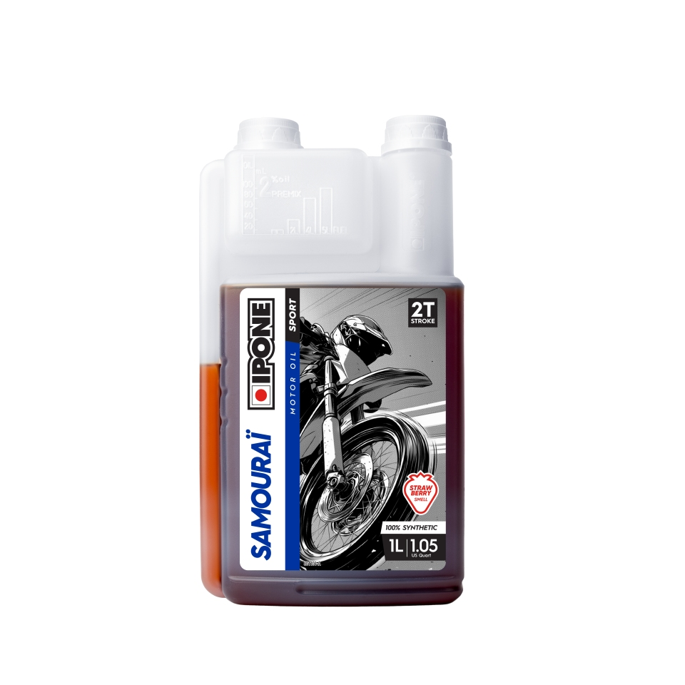 OLEJ 2T SAMOURAI IPONE RACING 100% SYNTETYK 1L - Petrostar