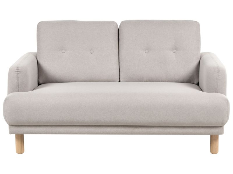 Sofa Tuve Beżowoszary dla 2 osób 1 szt.