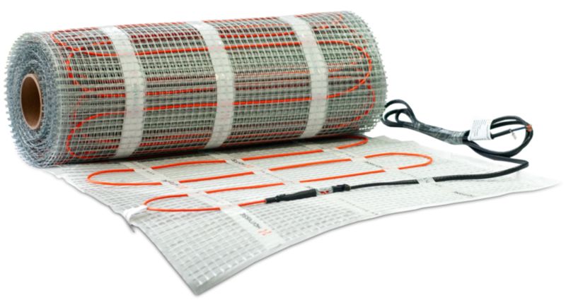 Mata grzejna grzewcza Hornisse pod płytki 1,0m2 150W 2x0,5m 1 kpl