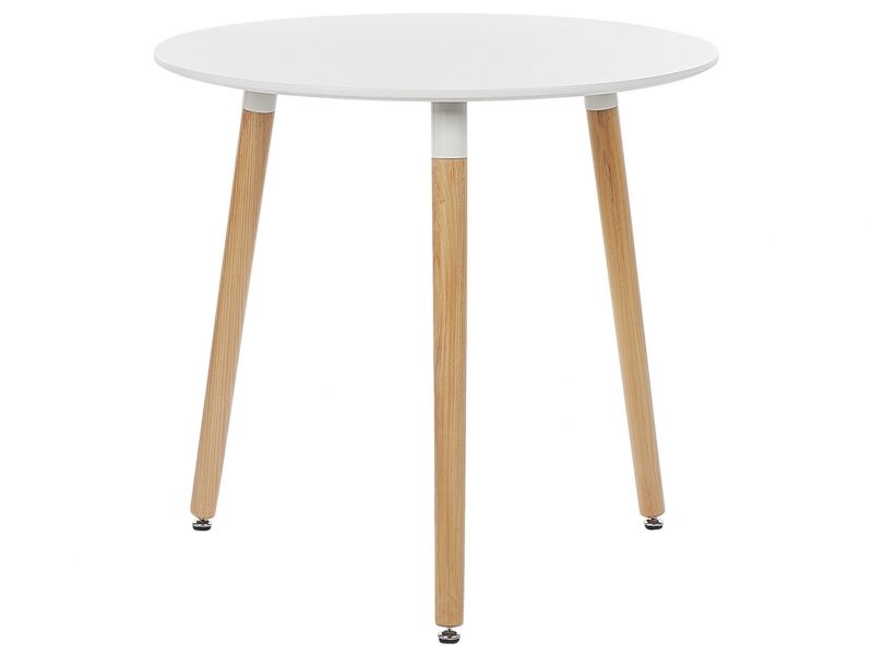 Stół do jadalni Boma 80 cm 80 cm Biały 1 szt.