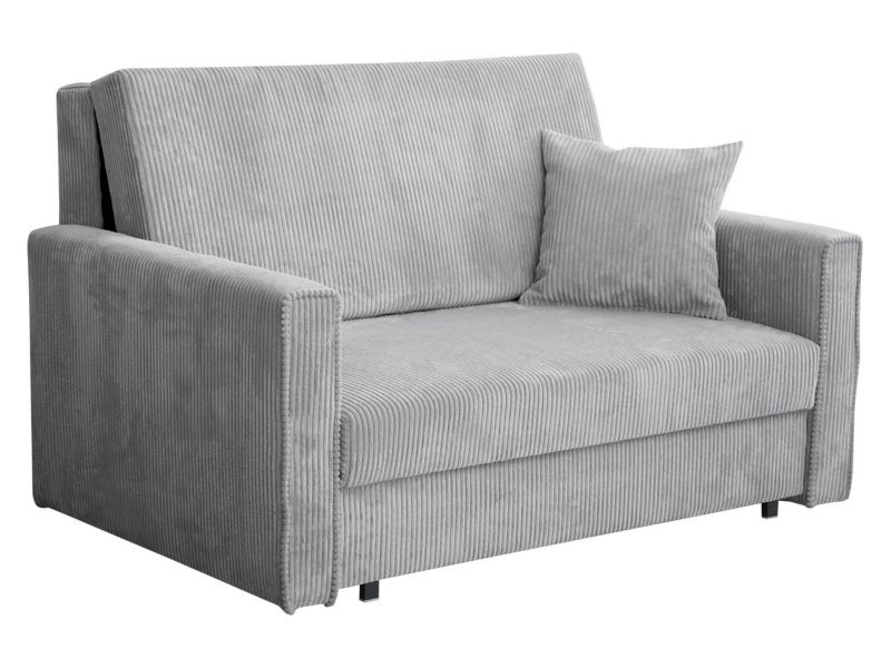 Kanapa MIRJAN 24 dwuosobowa Viva Bis Premium Sztruks II jasny szary 1 szt.