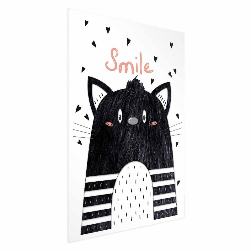 Plakat Artgeist Smile 21x30 cm bez ramy 1 szt