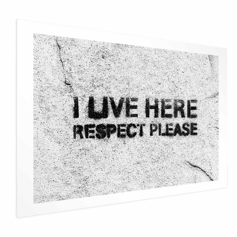 Plakat Artgeist Respect 60x40 cm bez ramy 1 szt