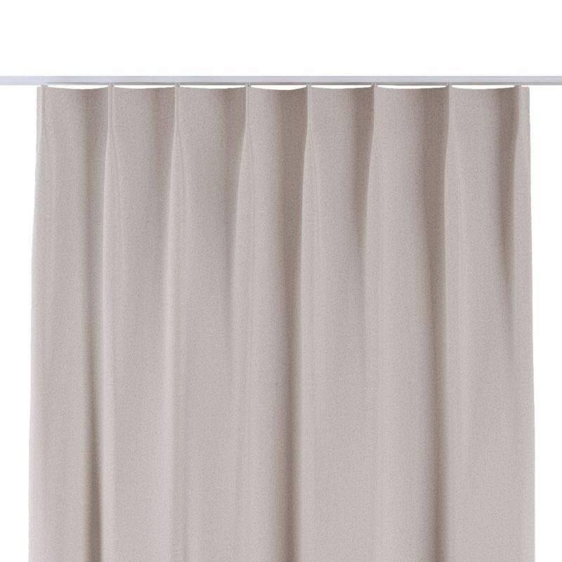 Zasłona na haczykach flex pojedynczych 130 x 260 cm Dekoria beżowy 1 szt.
