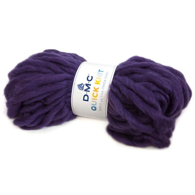 włóczka DMC QUICK KNIT kol. 604 / fiolet