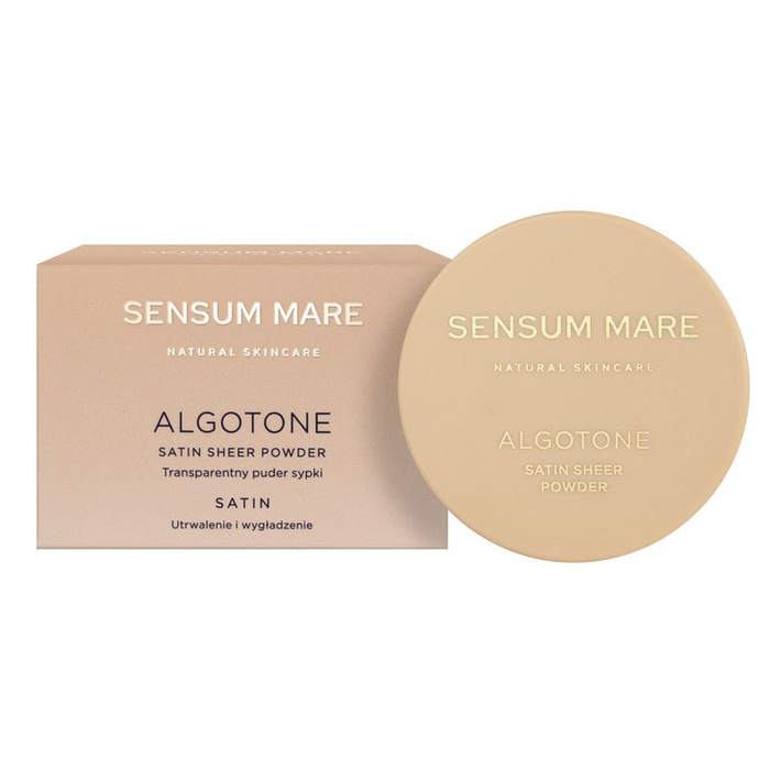 Sensum Mare ALGOTONE Satin Sheer Powder - Transparentny puder sypki
