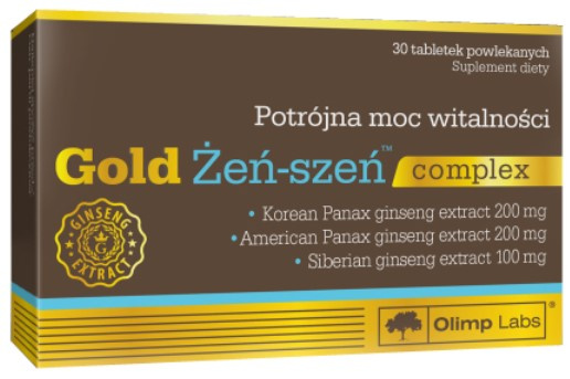 OLIMP LABS Gold Żeń-szeń complex 30 tabl