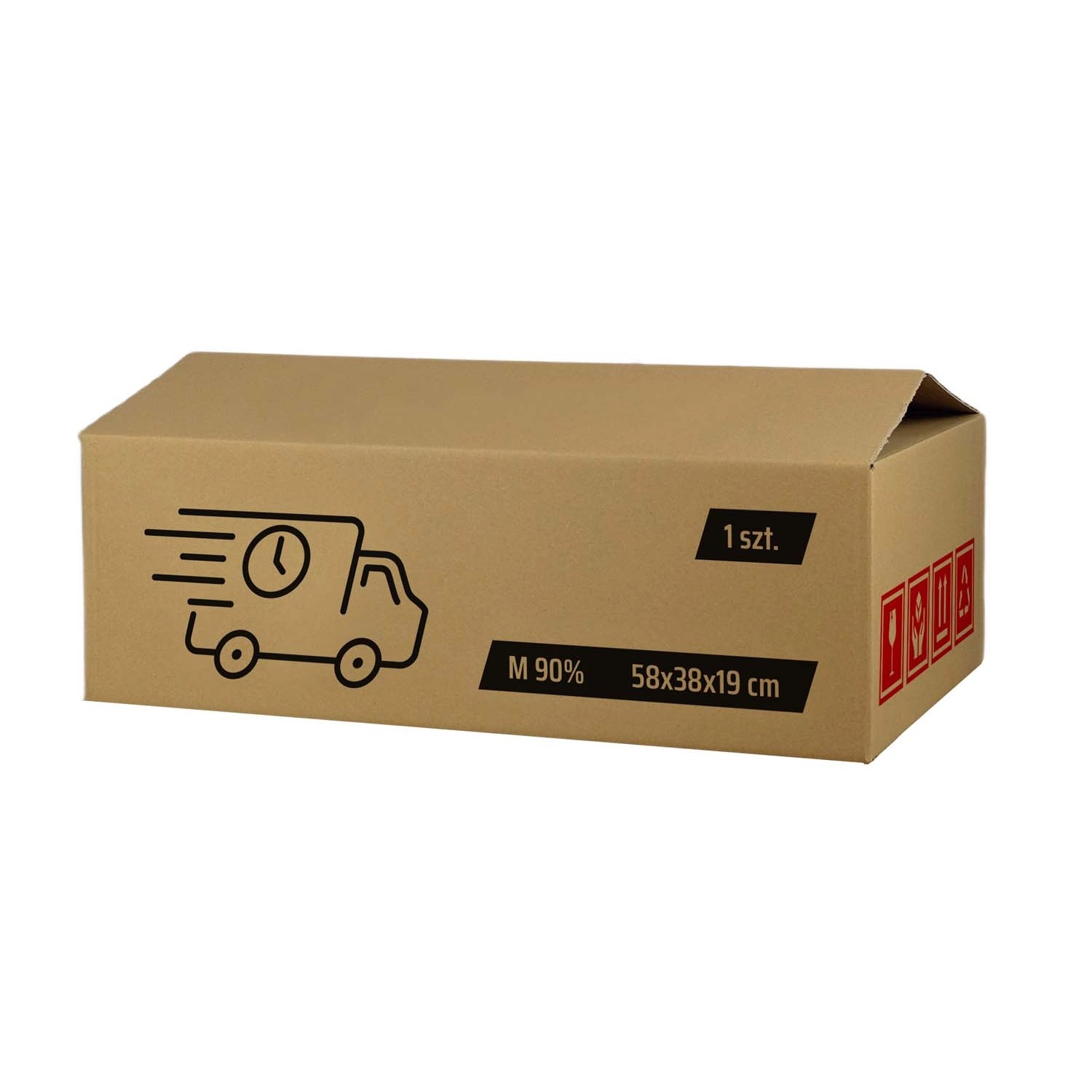 Pudło do paczkomatu M90 R-CAR 58 x 38 x 19 cm 1 szt.
