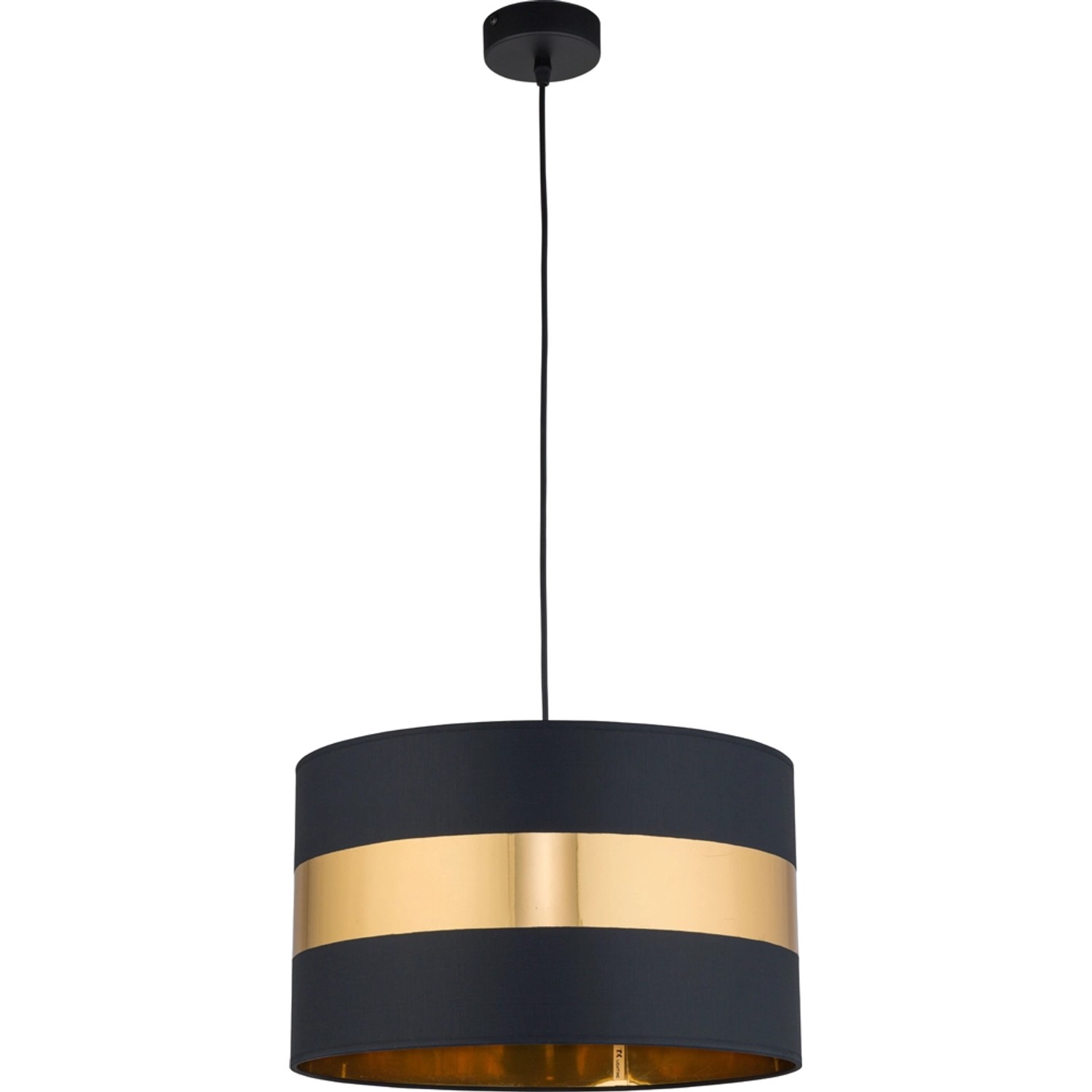 TK Lighting Lampa wisząca PARIS GOLD złota śr. 50 cm E27