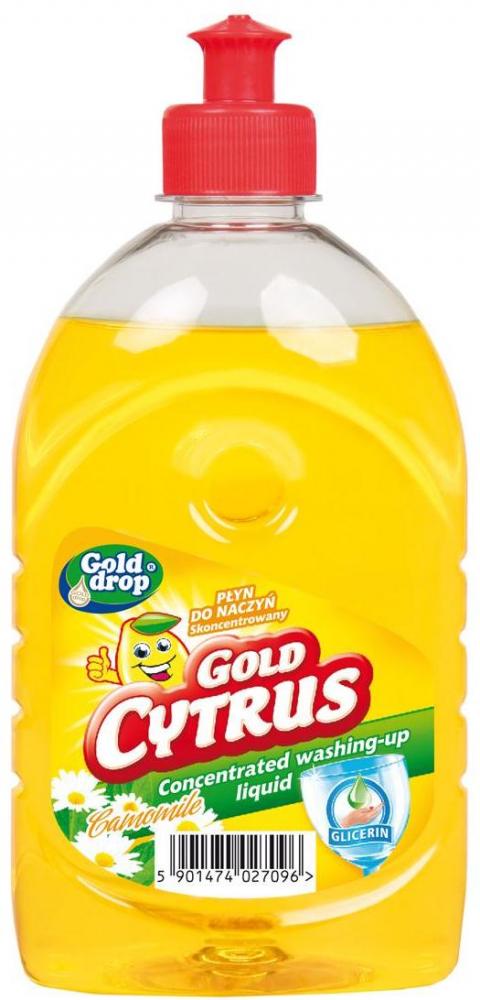 Płyn do naczyń Gold Cytrus Gold Drop, rumiankowy, 500ml