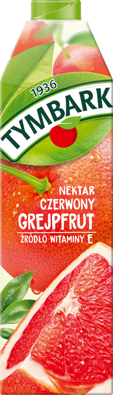Nektar czerwony grejpfrut Tymbark, karton, 1l