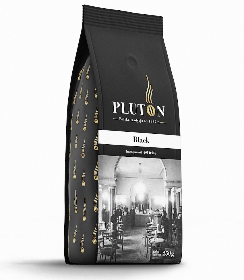 Kawa mielona Pluton Black, 250g