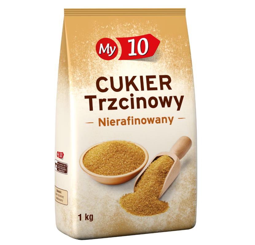 Cukier trzcinowy My10, 1kg