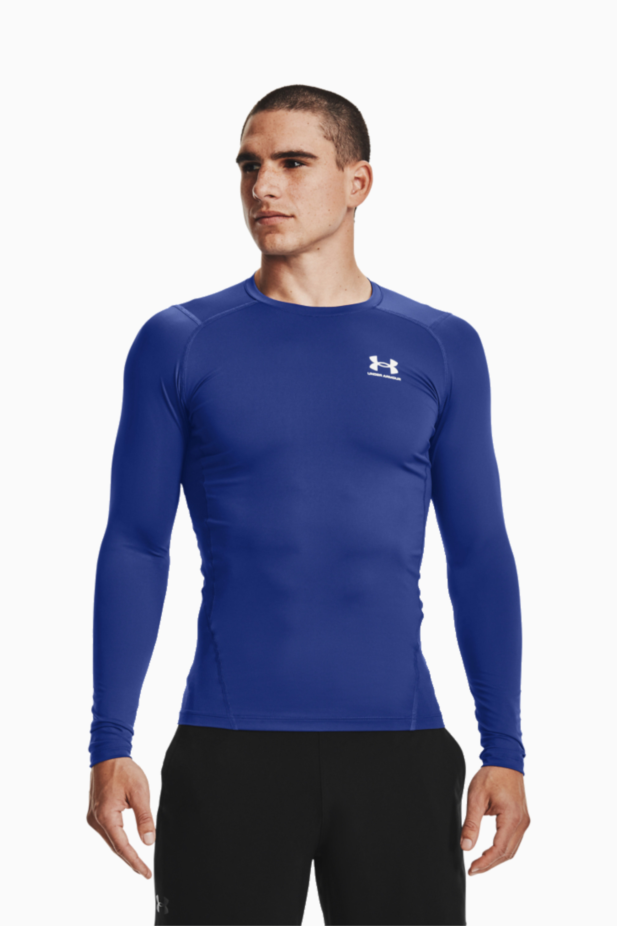Koszulka Termoaktywna Under Armour HeatGear LS - Niebieski