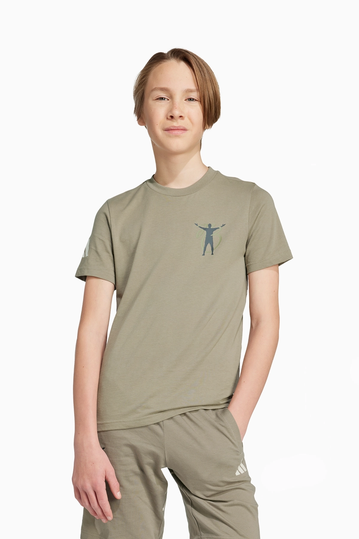 Koszulka adidas Jude Bellingham Culturewear Junior - Beżowy