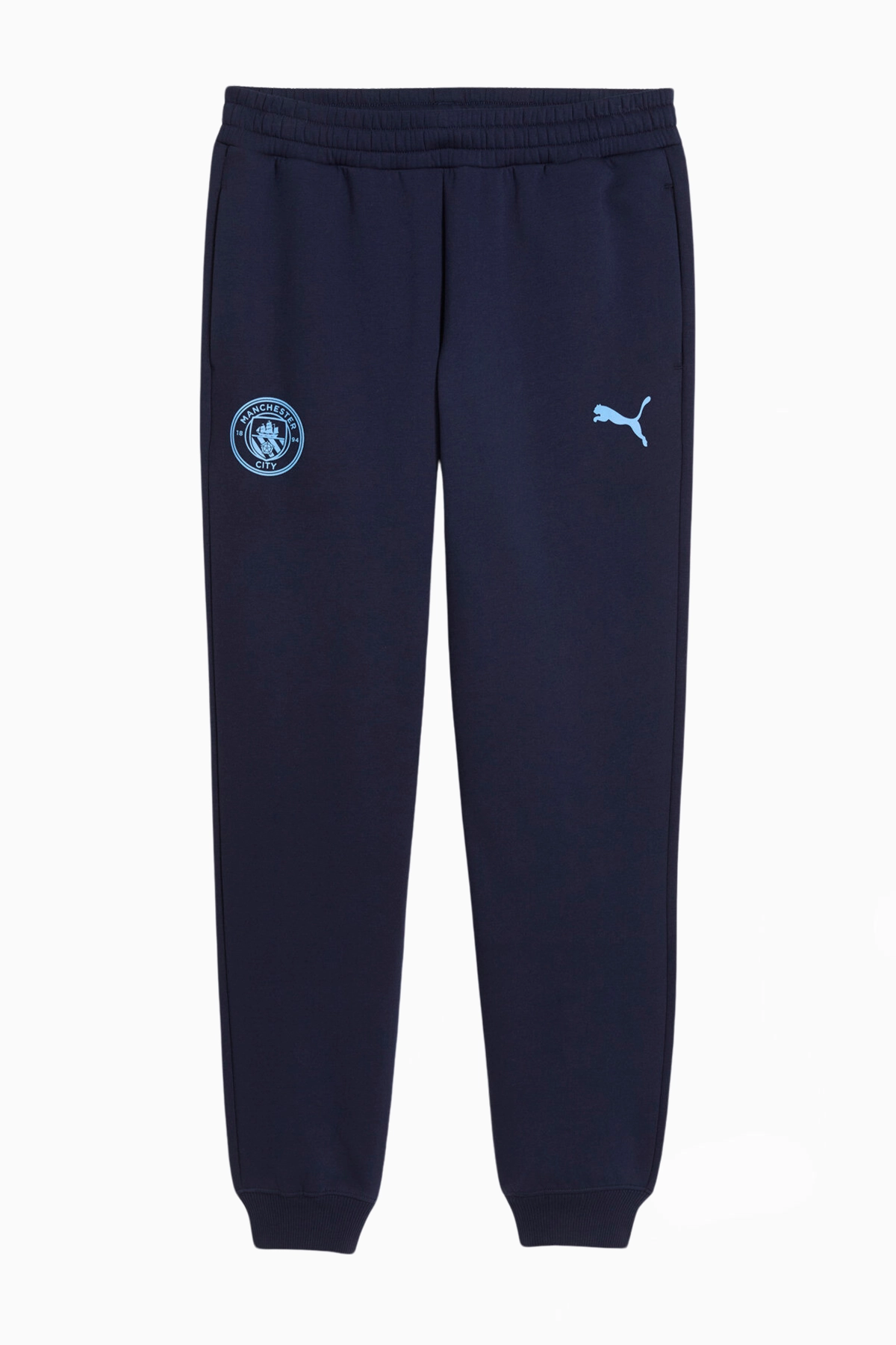 Spodnie Puma Manchester City 25/26 FtblEssentials - Granatowy