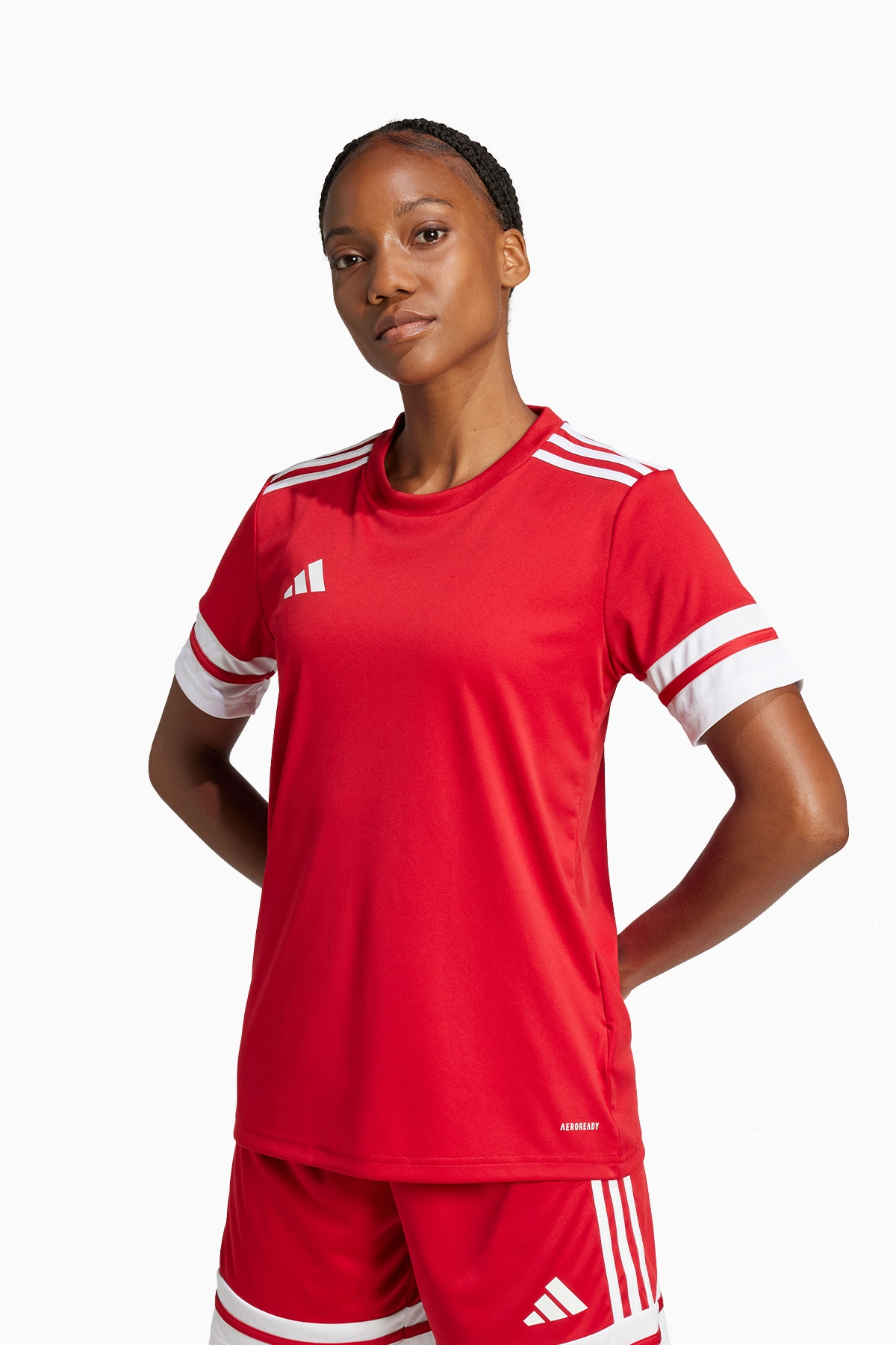 Koszulka adidas Squadra 25 Damska - Czerwony