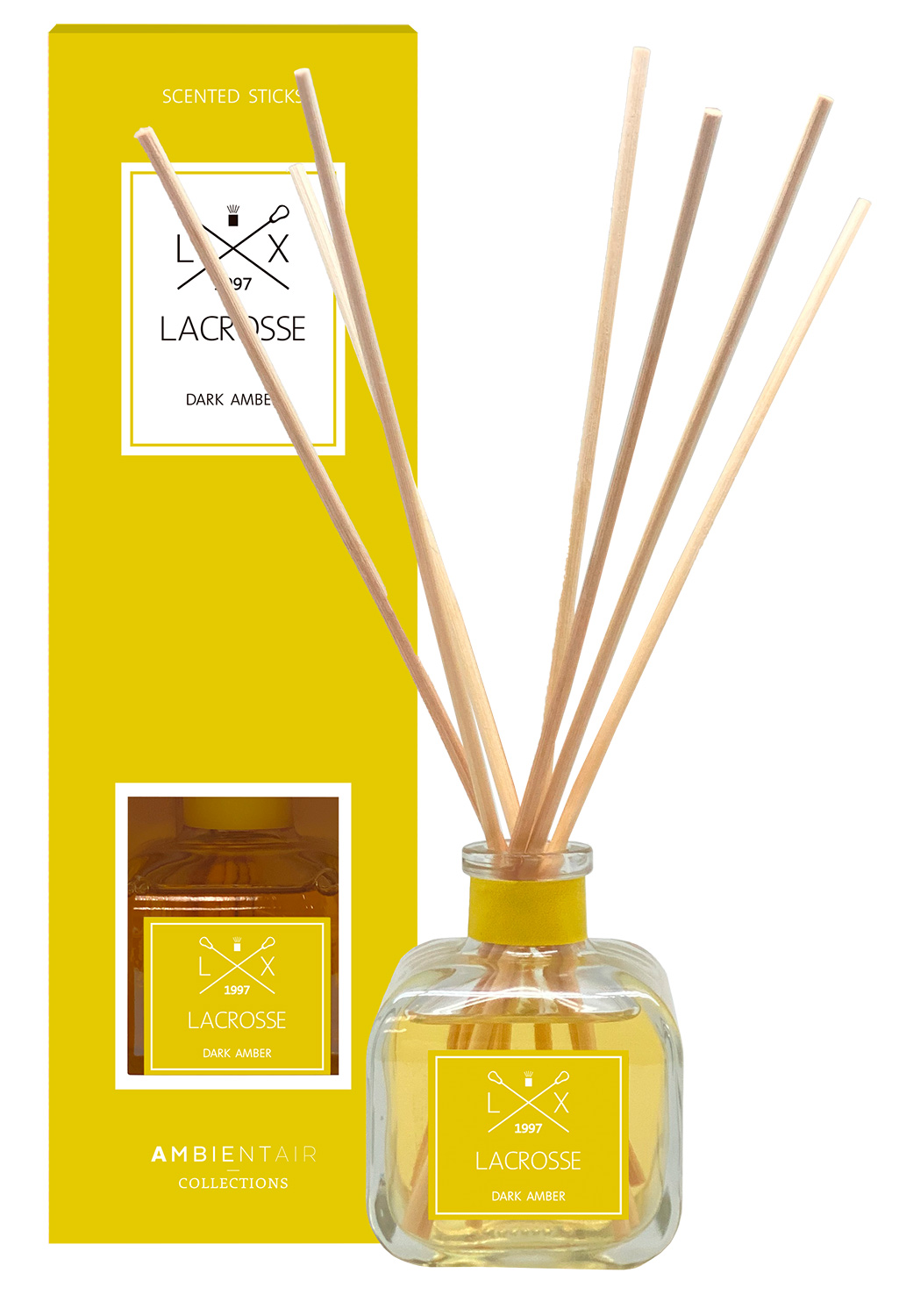 Lacrosse Dark Amber dyfuzor zapachowy 100 ml (7 patyczków) ZMK100ASLC - Wysyłka w 24h