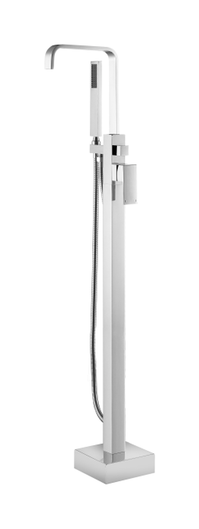 Besco Modern I bateria wannowo-prysznicowa wolnostojąca chrom BW-MI-CH