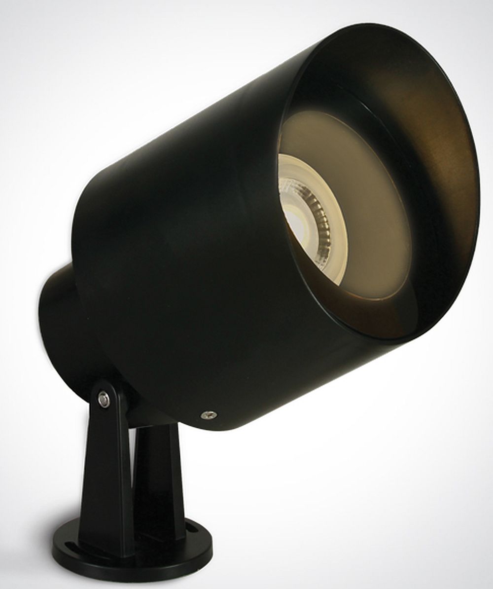 One Light lampa gruntowa 1x10 W czarna 67204G/B