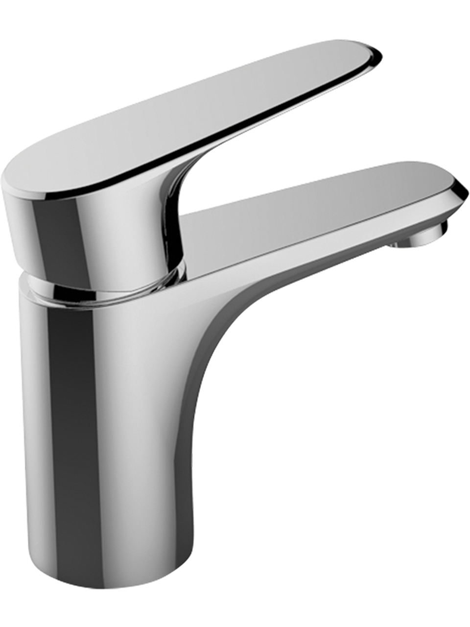 Laveo Rondo bateria umywalkowa stojąca chrom BLX022D