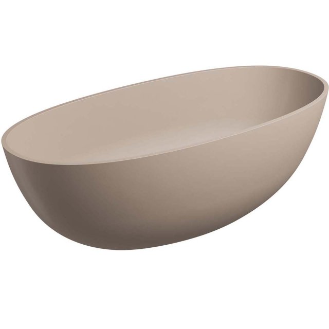 OMNIRES Wanna wolnostojąca SHELL M+ dune beige mat 160x75 syfon z kor
