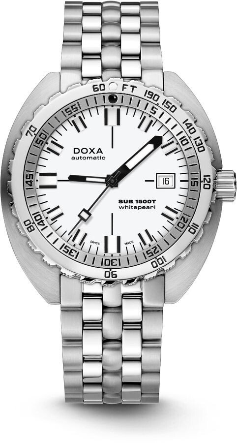 Zegarek męski DOXA SUB SUB 1500T Whitepearl 883.10.011.10