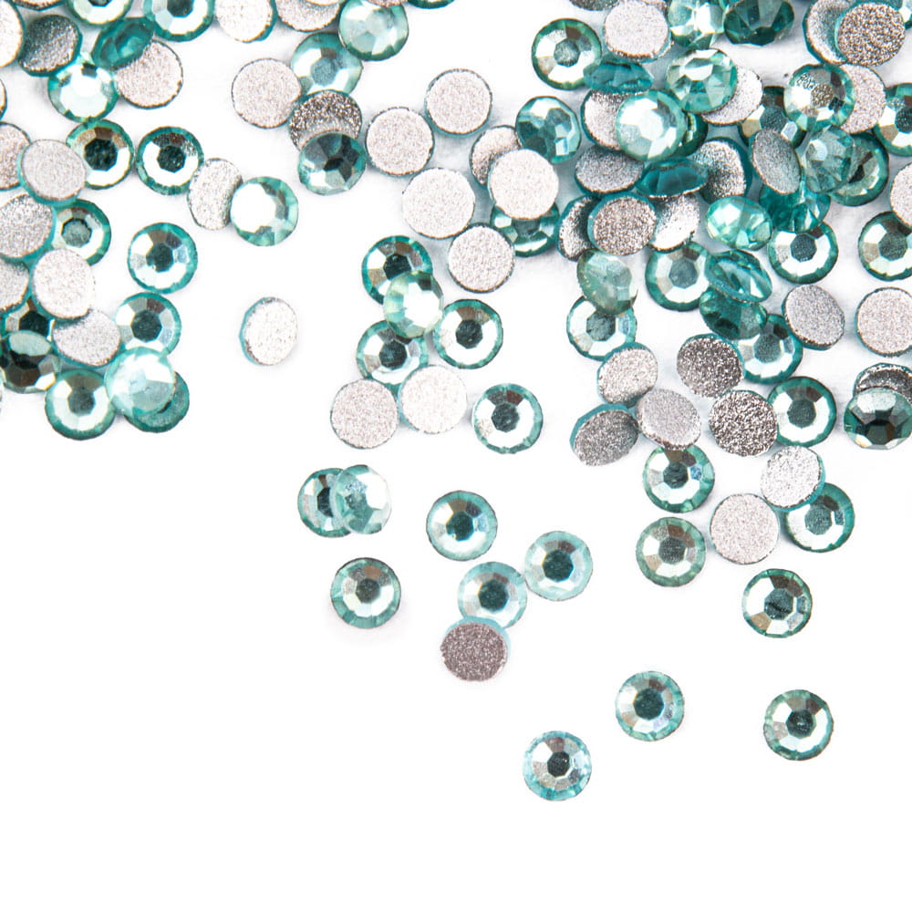 Cyrkonie do paznokci szklane ss3 aquamarine ok.1440 szt paczka