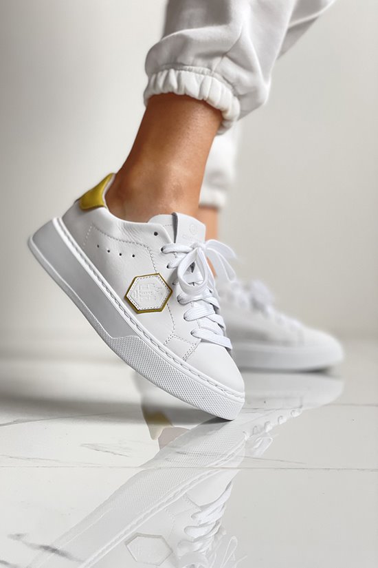 Sneakersy SN40/1 Biały / zł / żółty