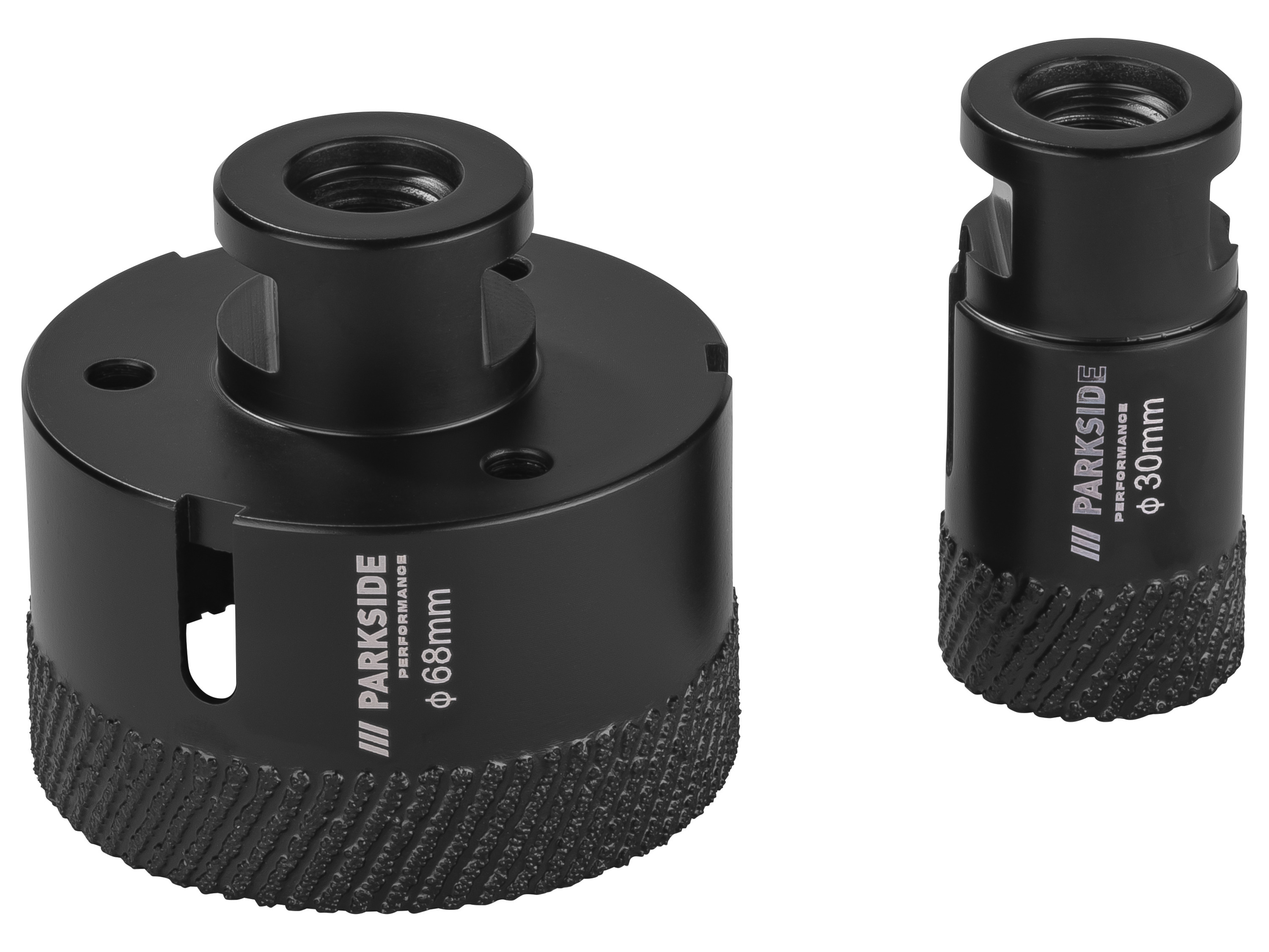 Parkside Performance Zestaw wierteł diamentowych ø 30, 68 mm