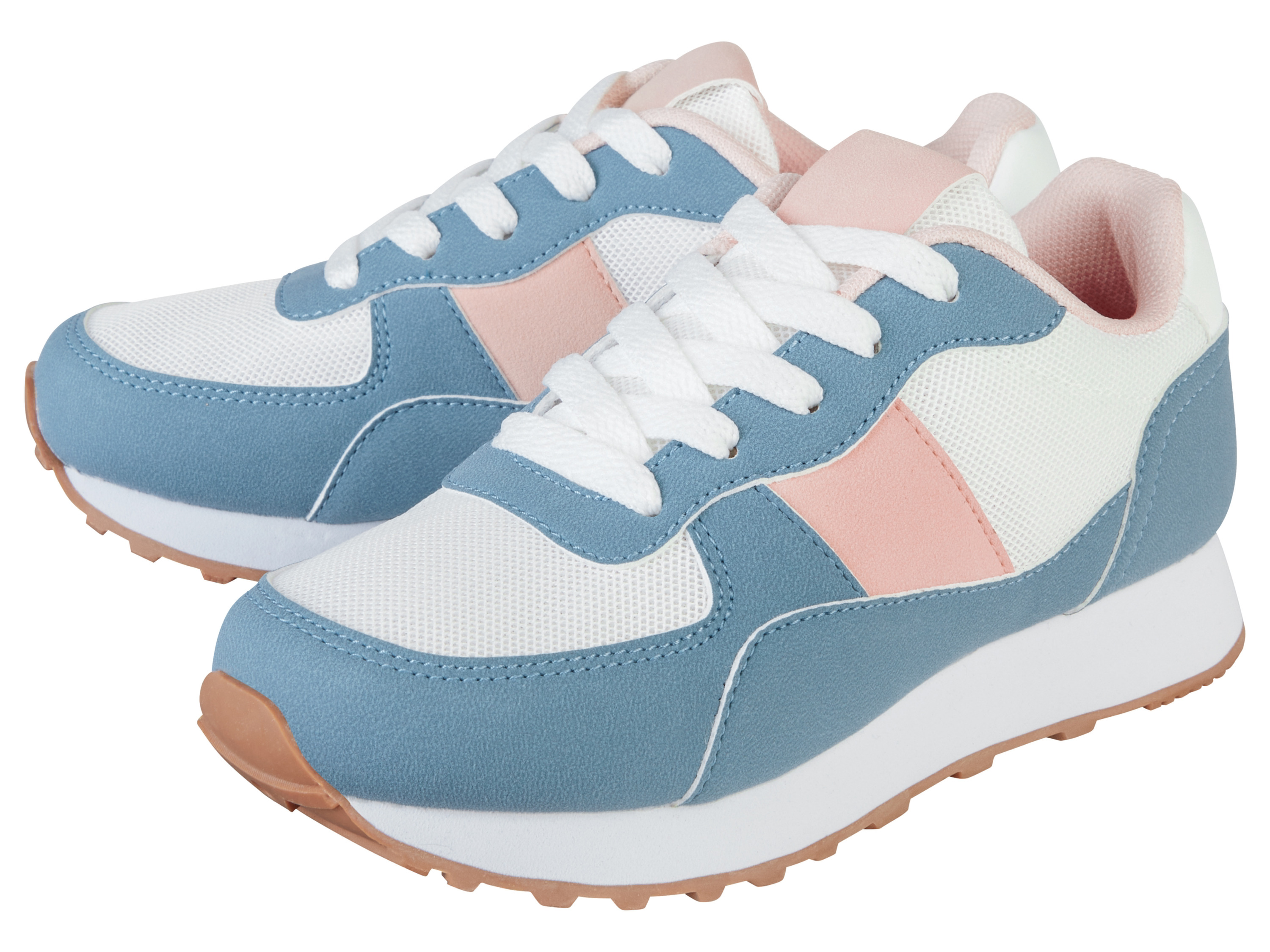Buty sneakersy dziecięce Biały/ niebieski, 36